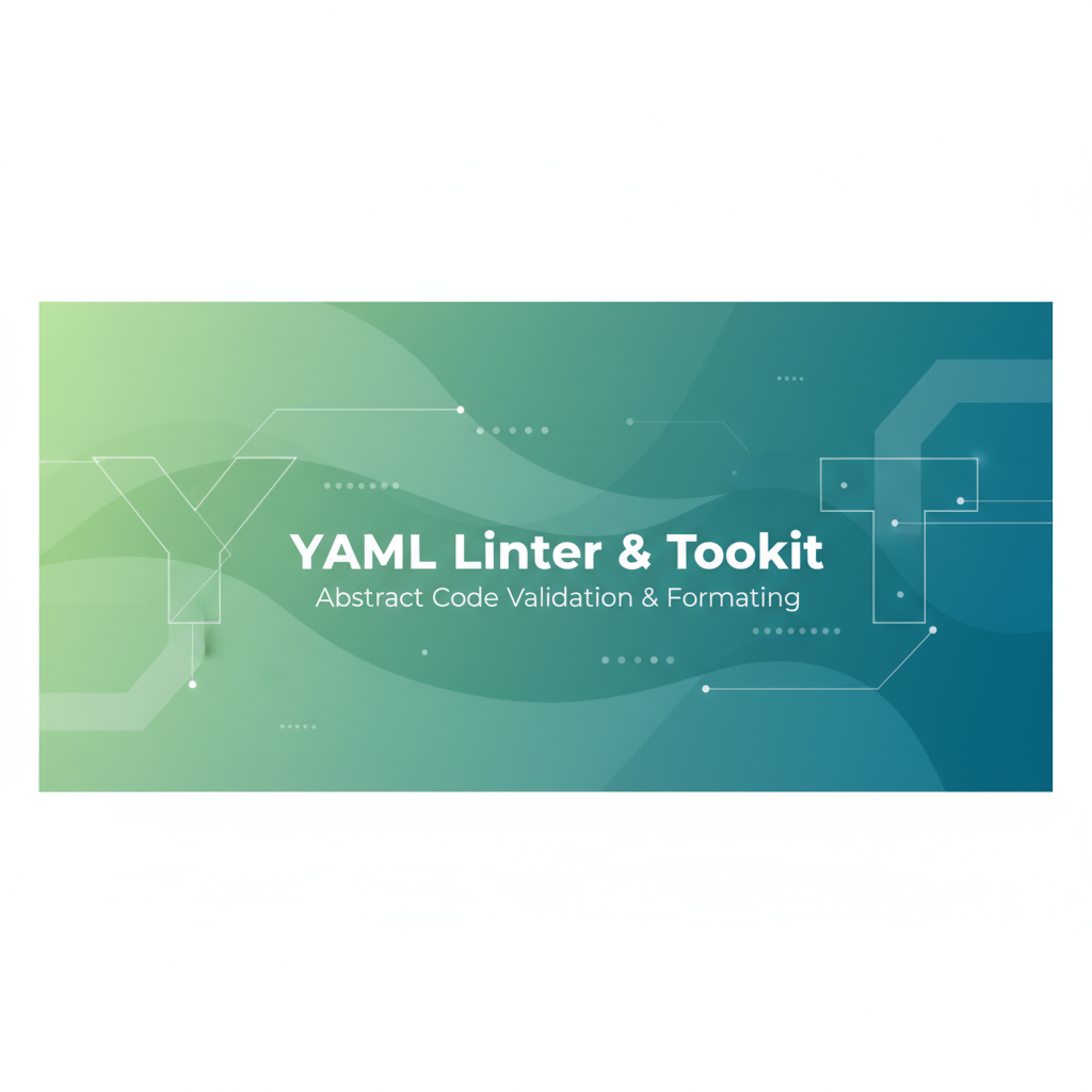 Decorative header image for YAML Linter Toolkit - Advanced YAML Formatter & Validator | Gray-wolf Tools