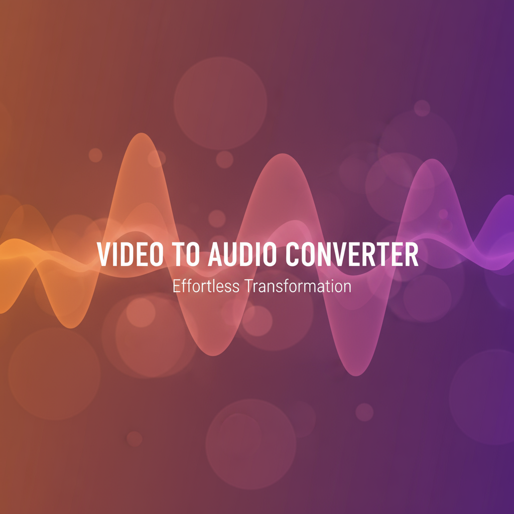 Decorative header image for Free Video to Audio Converter (MP3, WAV) | Gray-wolf Tools