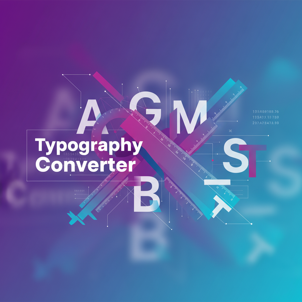 Decorative header image for Typography Converter: Points, Picas, Twips & More | Gray-wolf Tools