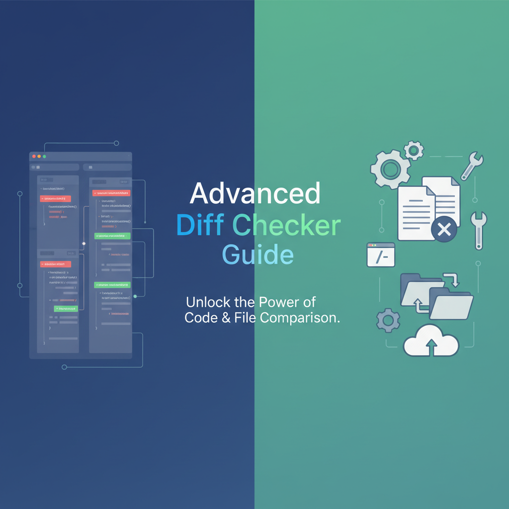 Advanced Diff Checker & Text Comparison 2: Complete Tool Companion Guide preview