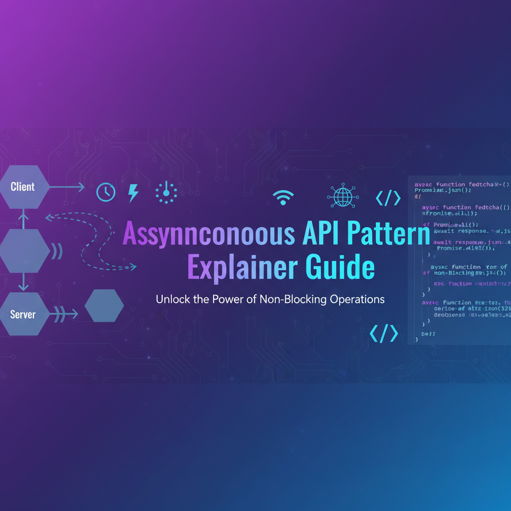 Asynchronous API Pattern Simulator: Interactive Architecture Learning Tool preview