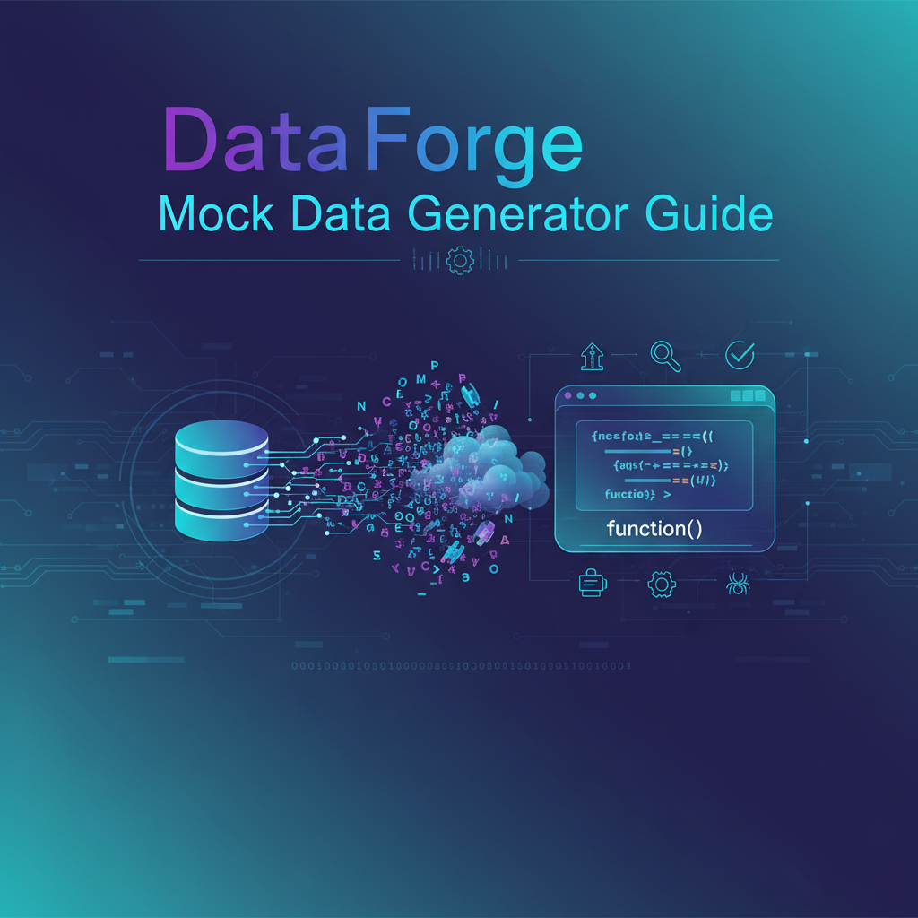 DataForge Mock Data Generator - Complete Guide preview