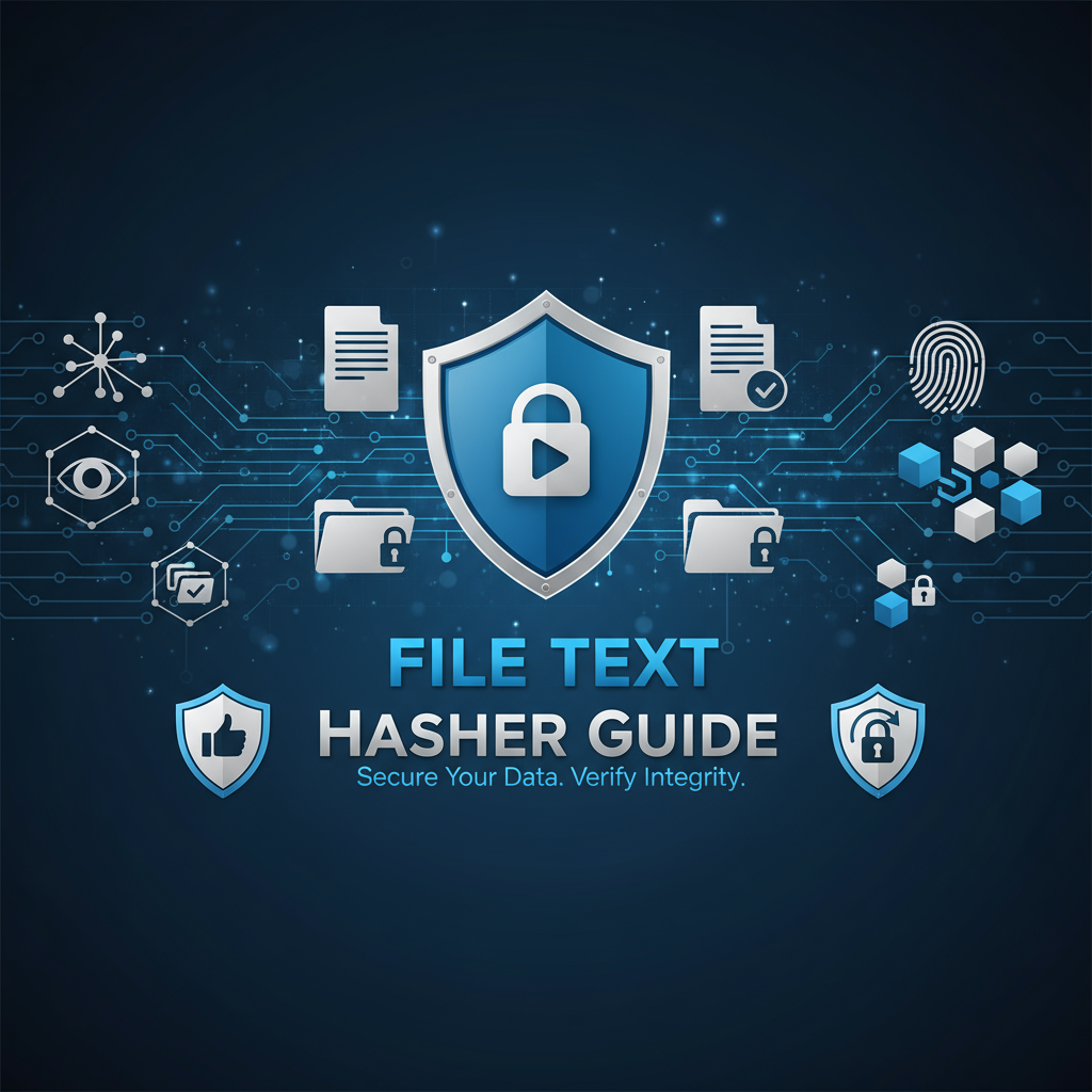 File and Text Hasher: Generate Cryptographic Hash Values preview