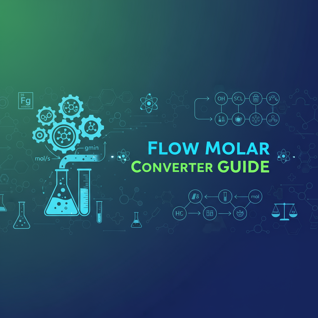 Decorative header image for Molar Flow Rate Conversion: Complete Technical Guide