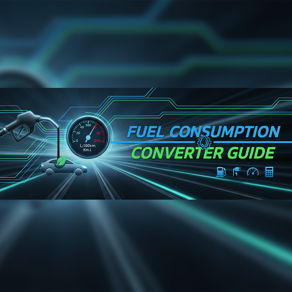 Decorative header image for Fuel Consumption Converter Guide