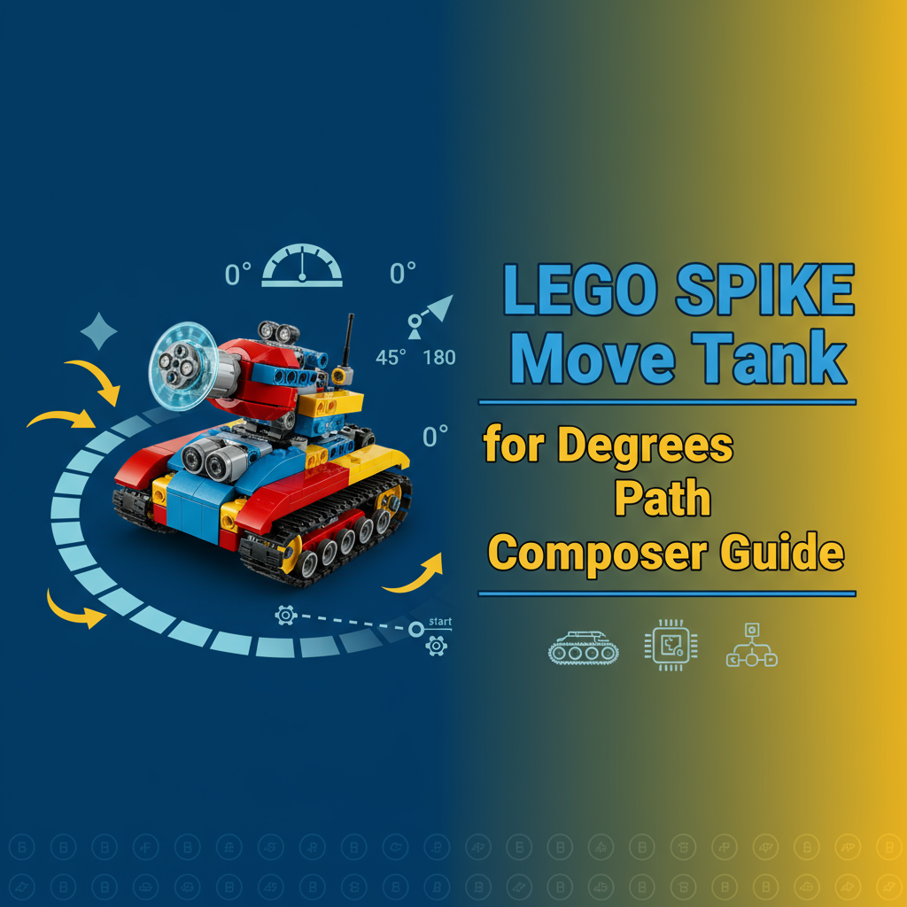 LEGO SPIKE move_tank_for_degrees Path Composer preview