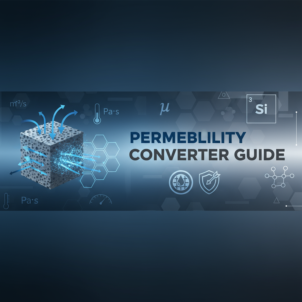 Decorative header image for Permeability Conversion: Complete Technical Guide