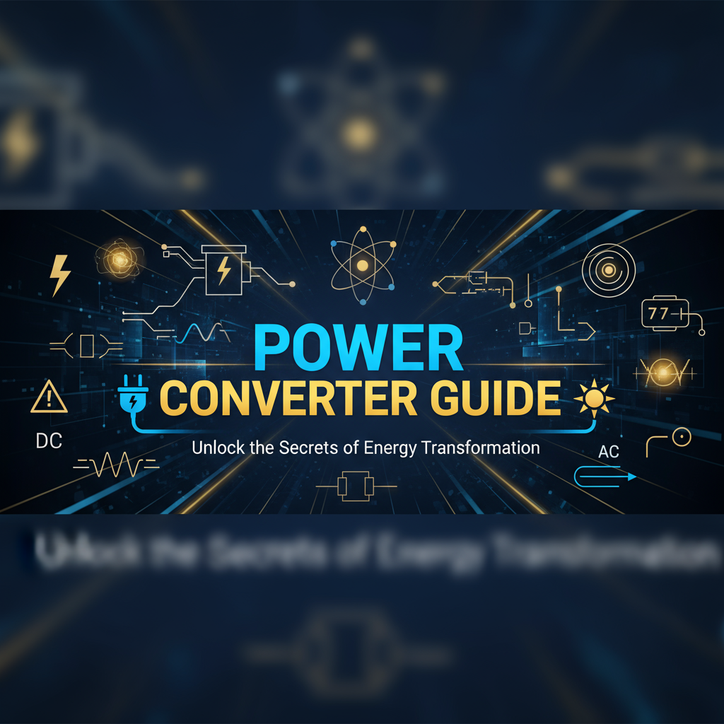 Decorative header image for Power Converter Tool Companion Guide