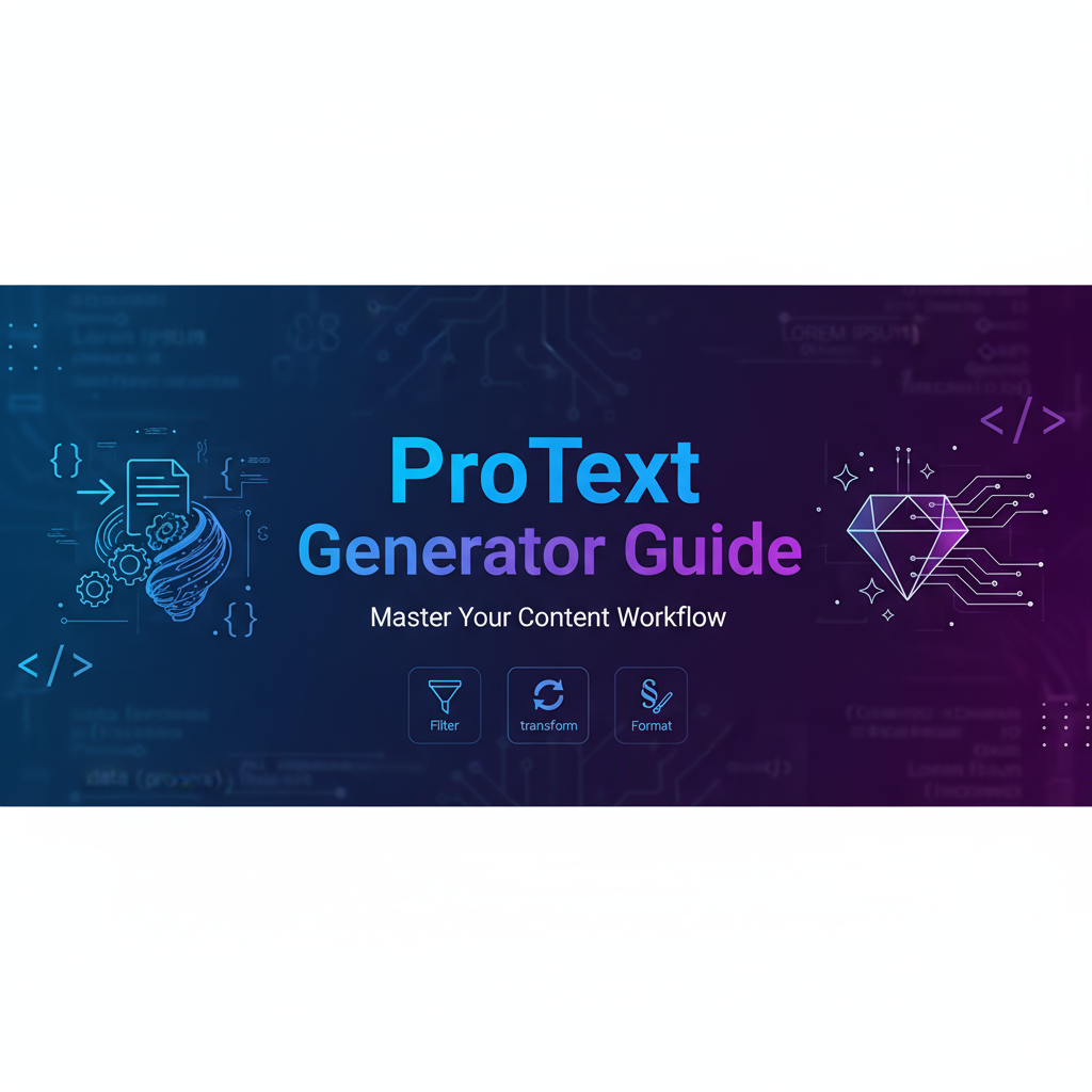 ProText Generator: Lorem Ipsum & Dev Strings - Complete Tool Guide preview