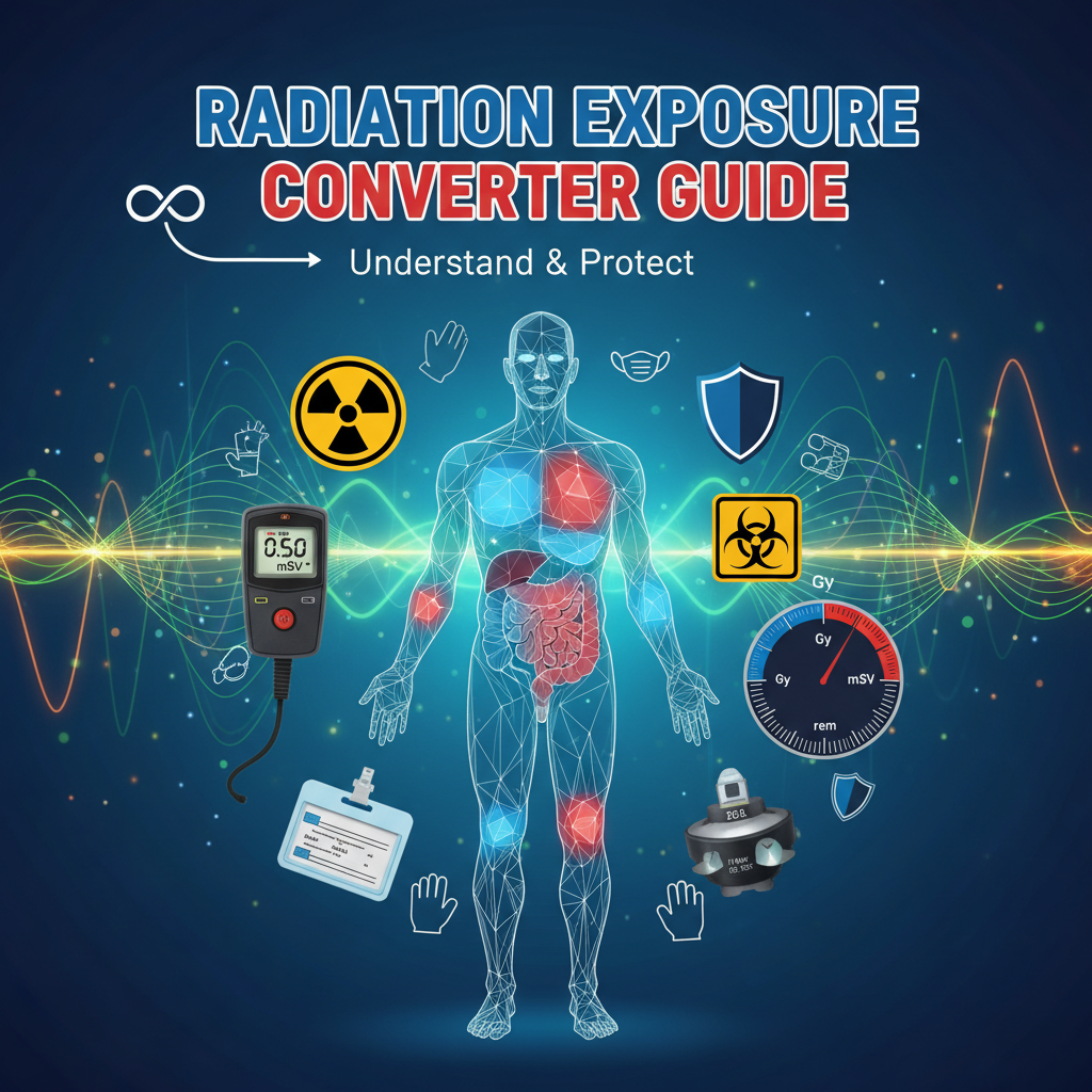 Decorative header image for Radiation Exposure Converter Guide