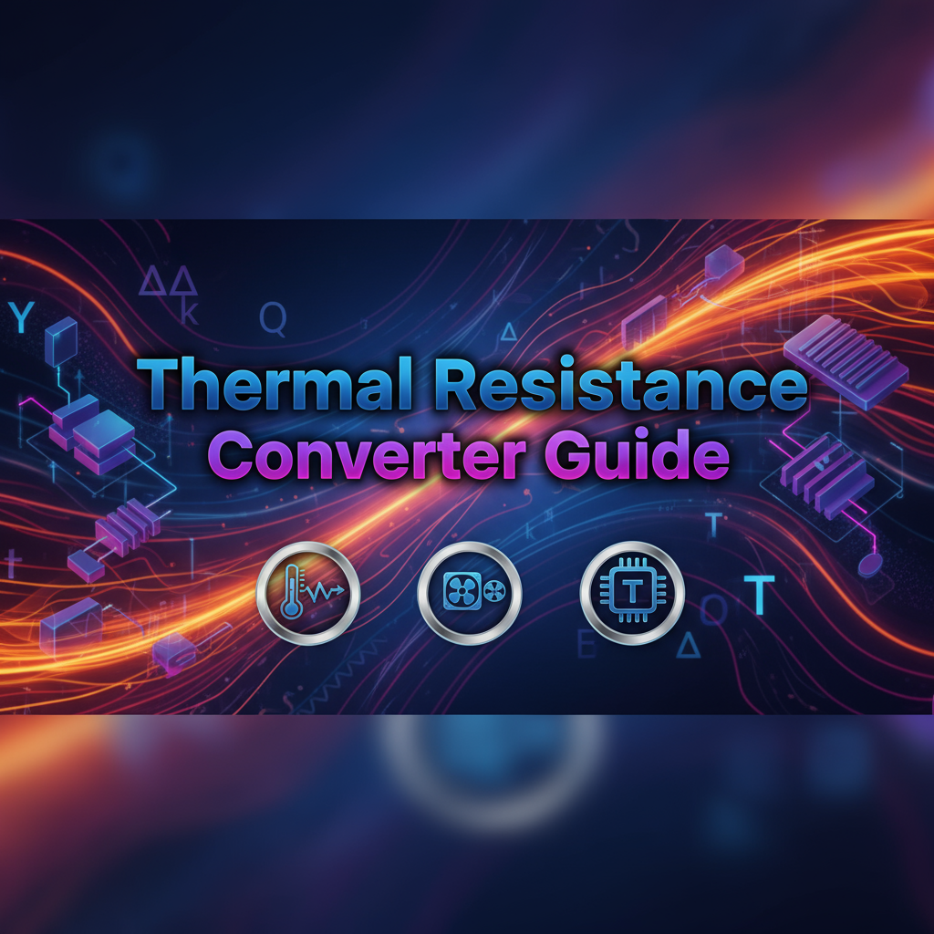 Decorative header image for Thermal Resistance Converter - Complete Tool Guide