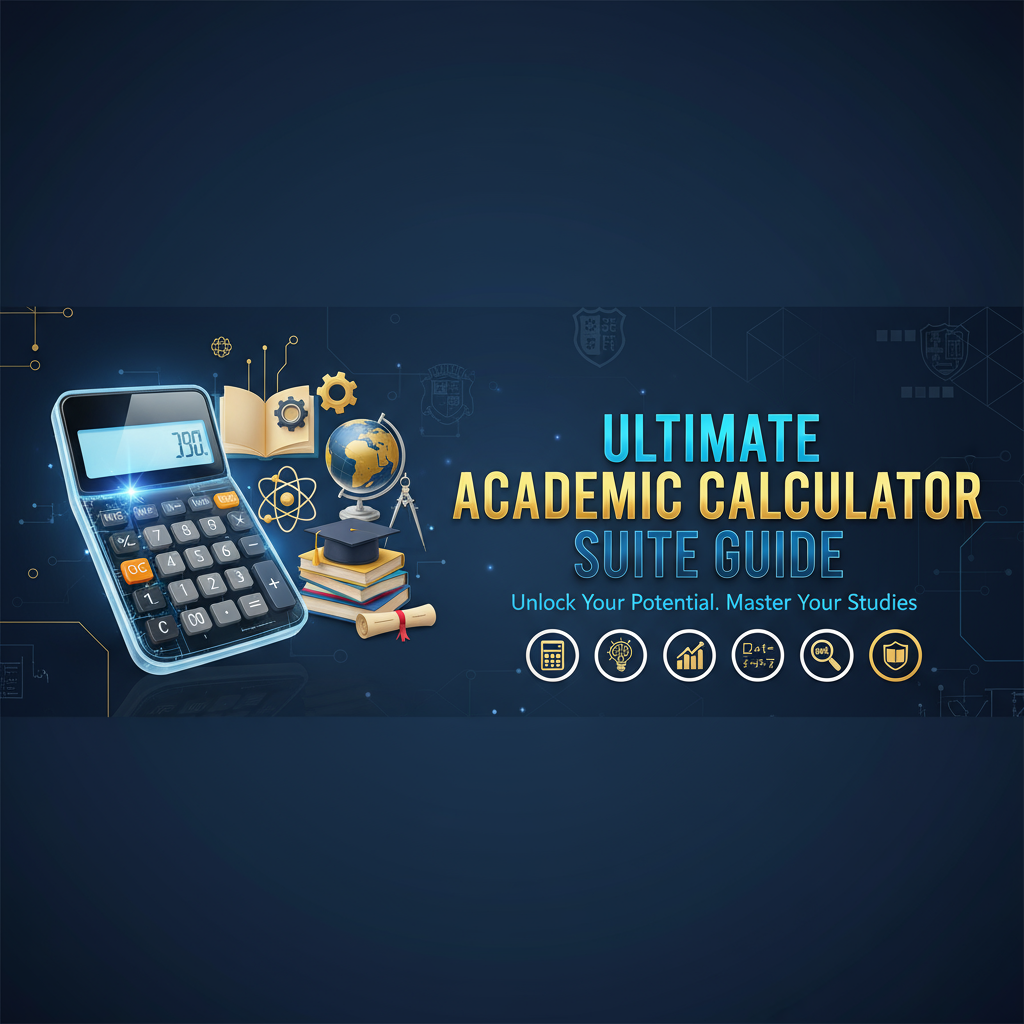 Ultimate Academic Calculator Suite: Complete Student Guide preview